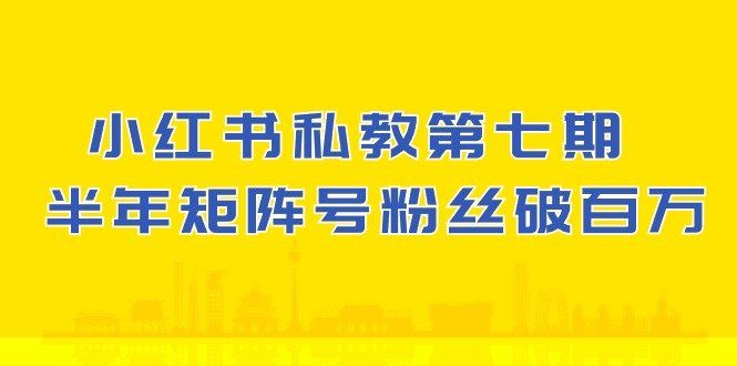 
          小红书私教第七期，小红书90天涨粉18w，1周涨粉破万 半年矩阵号粉丝破百万 - Featured image
        