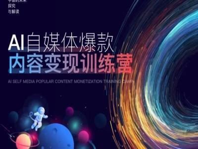 
          AI自媒体爆款内容变现训练营，20%底层逻辑，60%实操方法，20%案例拆解(即学即用) - Featured image
        