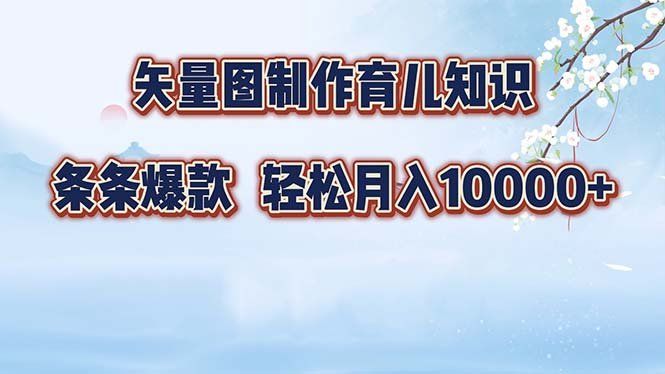 
          （12902期）矢量图制作育儿知识，条条爆款，月入10000+ - Featured image
        