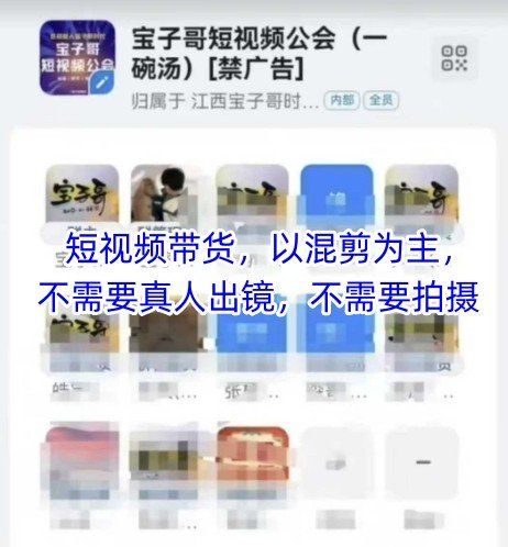 
          宝子哥头部团队短视频带货，以混剪为主，不需要真人出镜，不需要拍摄【更新12月】 - Featured image
        