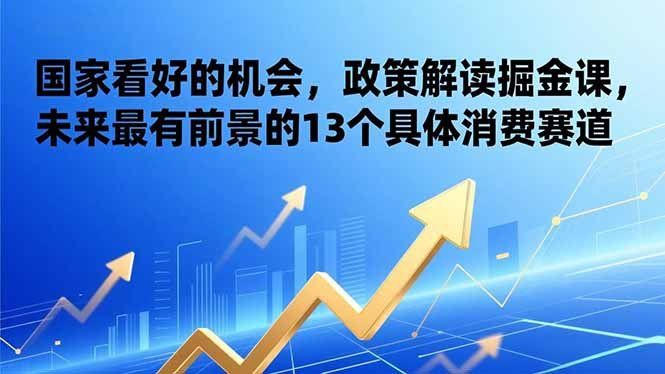 
          某付费文章：国家看好的机会，政策解读掘金课，未来最有前景的13个具体消费赛道 - Featured image
        