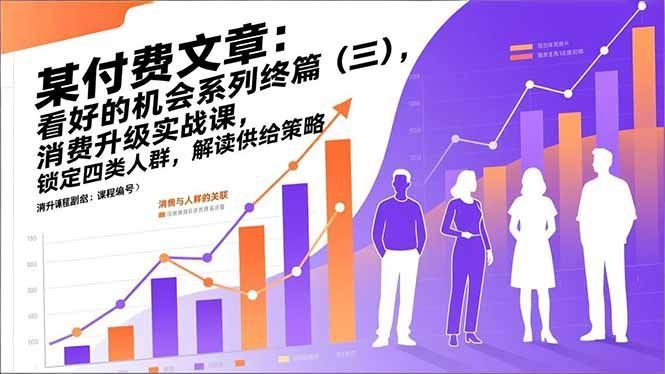 
          某付费文章：看好的机会系列终篇（三），消费升级实战课，锁定四类人群，解读供给策略 - Featured image
        