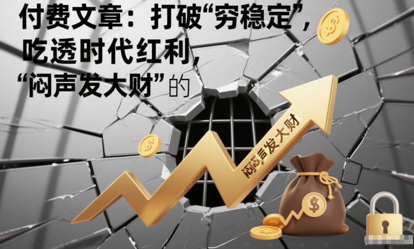 
          付费文章：打破“穷稳定”，吃透时代红利，“闷声发大财”的终极真谛 - Featured image
        