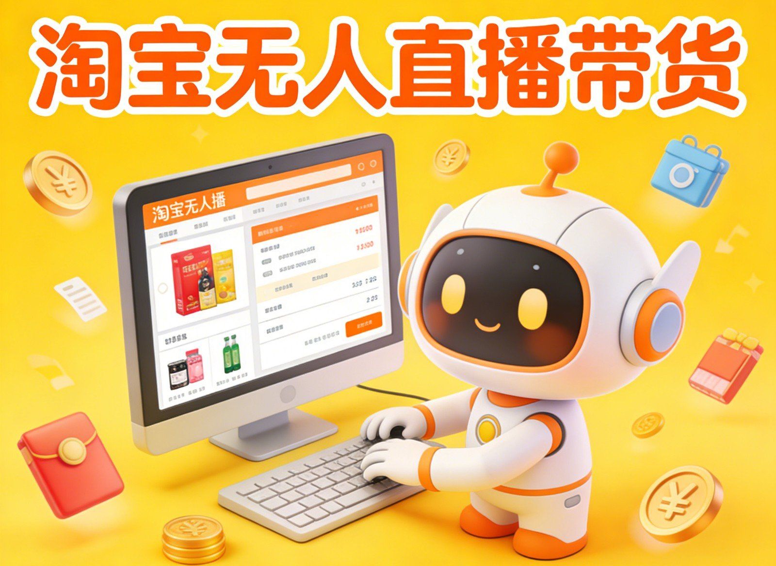 
          淘宝无人直播带货，24小时自动卖货，月佣金1W+，不违规不封号，不用露脸 - Featured image
        