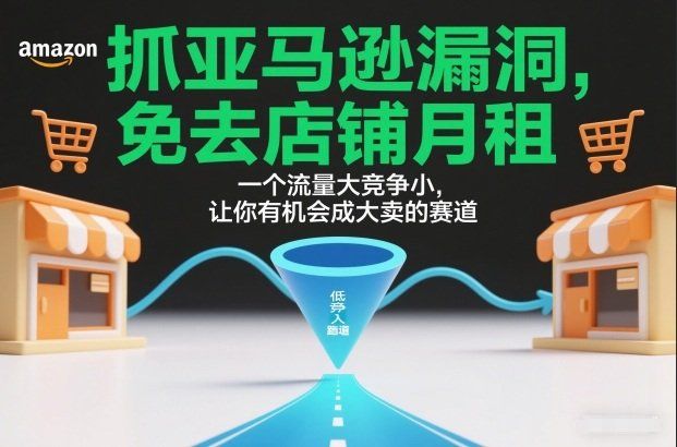 
          抓亚马逊漏洞，免去店铺月租，一个流量大竞争小，让你有机会成大卖的赛道 - Featured image
        