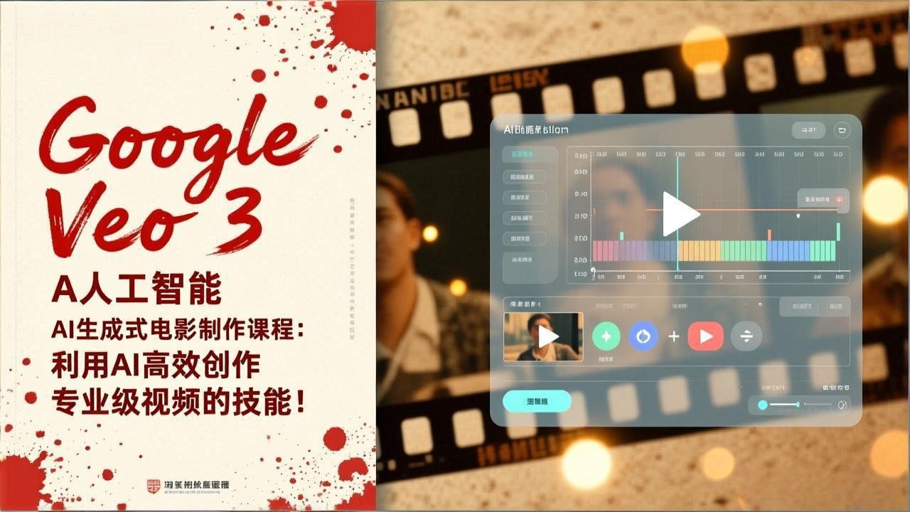 
          Google Veo 3人工智能AI生成式电影制作课程：利用AI高效创作专业级视频的技能！ - Featured image
        