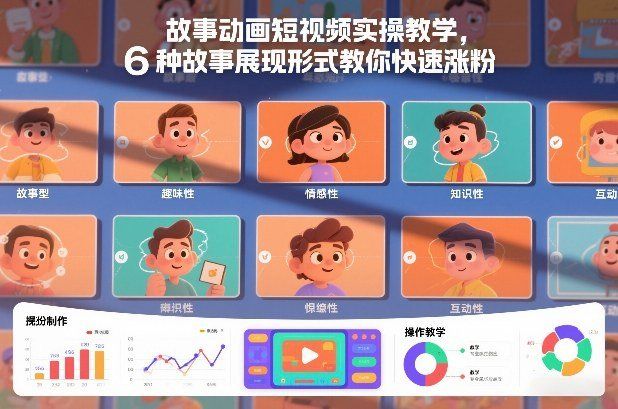 
          故事动画短视频实操教学，6种故事展现形式教你快速涨粉 - Featured image
        
