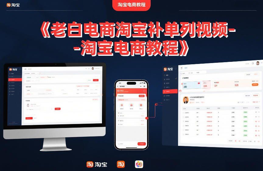 
          老白电商淘宝补单系列视频-淘宝电商教程 - Featured image
        