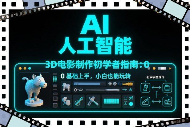 
          AI人工智能3D电影制作初学者指南：0基础上手，小白也能玩转 - Featured image
        