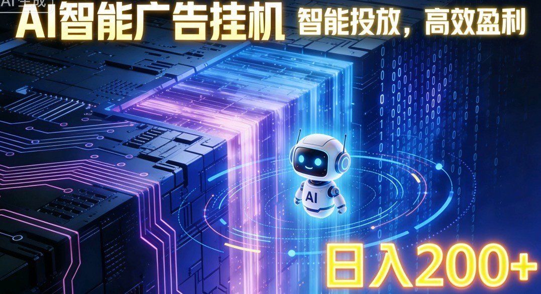 
          ai智能广告挂机项目，合规挂载广告即可赚取收益，单日收益可达400～500+ - Featured image
        