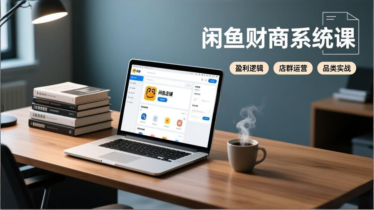
          闲鱼财商系统课：从盈利逻辑、店群运营到品类实战，实现稳定月入过万 - Featured image
        