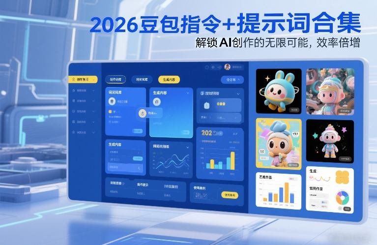 
          2026豆包指令+提示词合集，解锁AI创作的无限可能，效率倍增 - Featured image
        