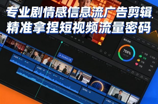
          专业剧情感信息流广告剪辑，精准拿捏短视频流量密码 - Featured image
        