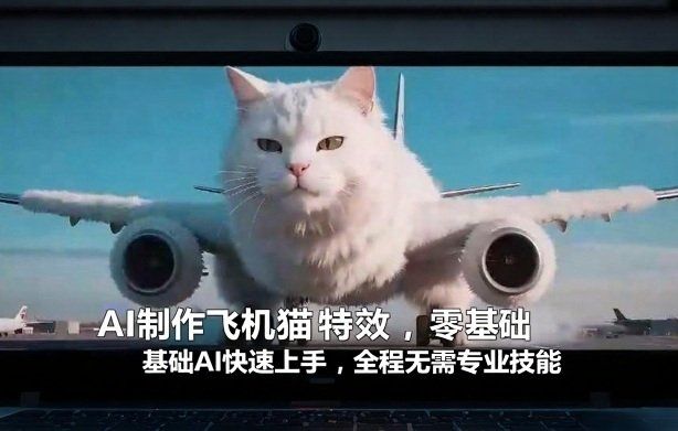 
          AI制作飞机猫特效，零基础AI快速上手，全程无需专业技能 - Featured image
        