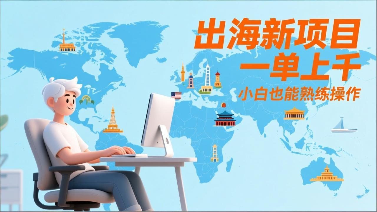 
          出海新项目，一单上千，小白也能熟练操作 - Featured image
        