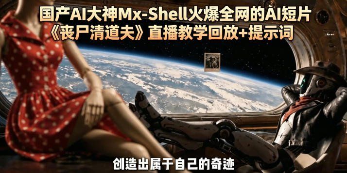 
          国产AI大神Mx-Shell火爆全网的AI短片《丧尸清道夫》直播教学回放+提示词 - Featured image
        