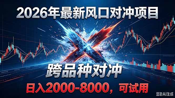 
          2026创业新风口！最新对冲！跨品种对冲！日收益2000-6000+ - Featured image
        