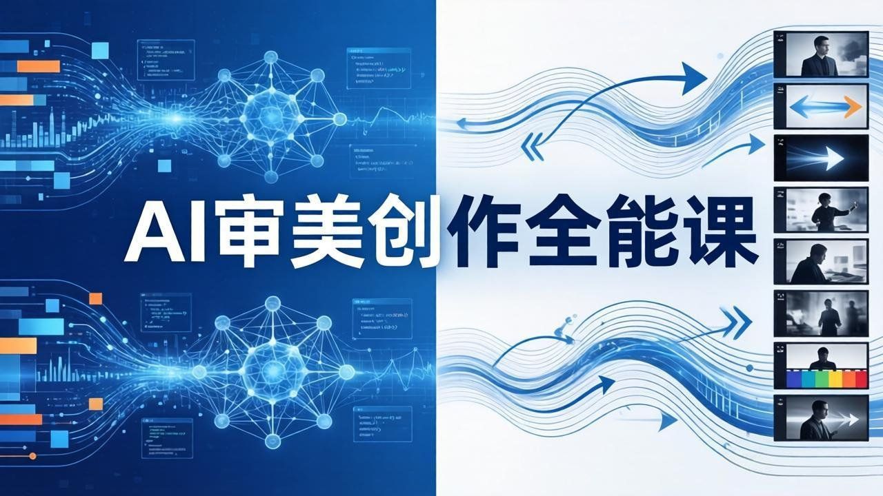 
          AI审美创作全能课-更新0706：MJ+Seedance+模型训练+影视分镜+编剧，一站式掌握AI艺术创作 - Featured image
        